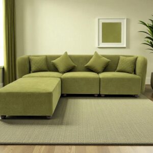 Olive Curve Sofa