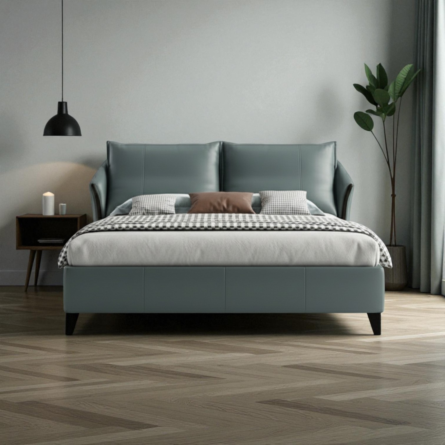 Cozy Bed back with storage